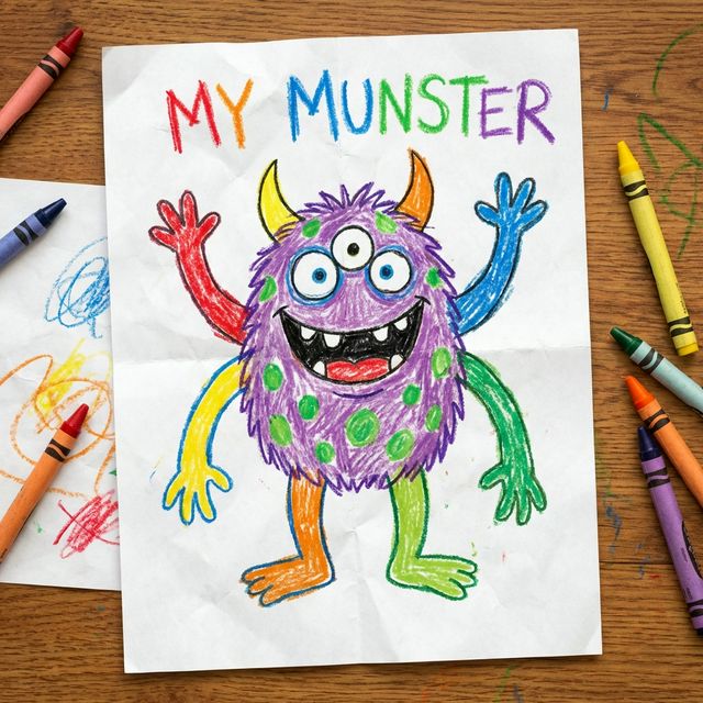 LEGO monster brick toy